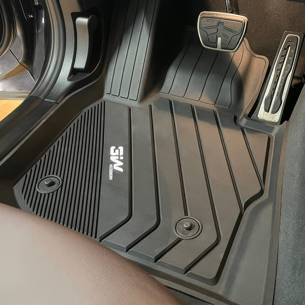 3W 에코라이너 TPE 카매트 3D 고무 바닥매트 BMW X시리즈 X5 G05, 운전석+조수석+뒷자석 - 상세 이미지 2