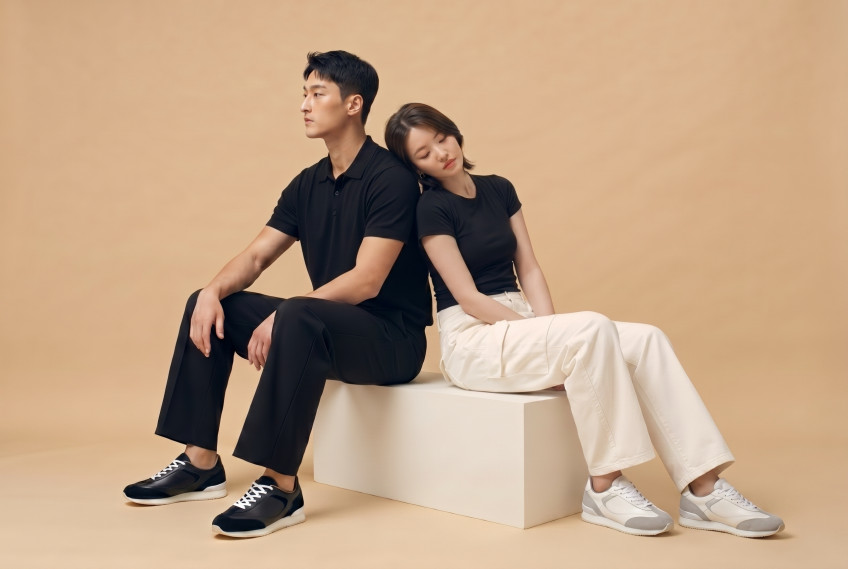 발편한 발볼넓은 남성 여성 운동화 4cm 굽 와이드핏 4E 스피리토 판매처 상세 정보 이미지 4
