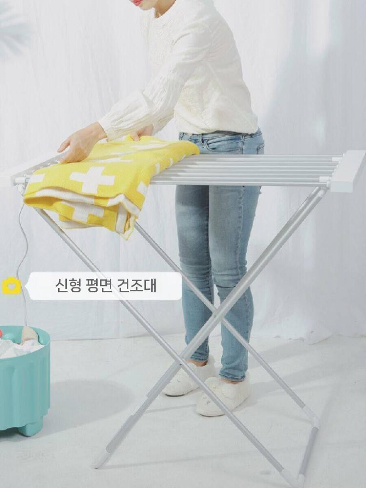 온열 건조대 전기 실내 이불 의류 수건 빨래 행거 120W - 상세 이미지 5