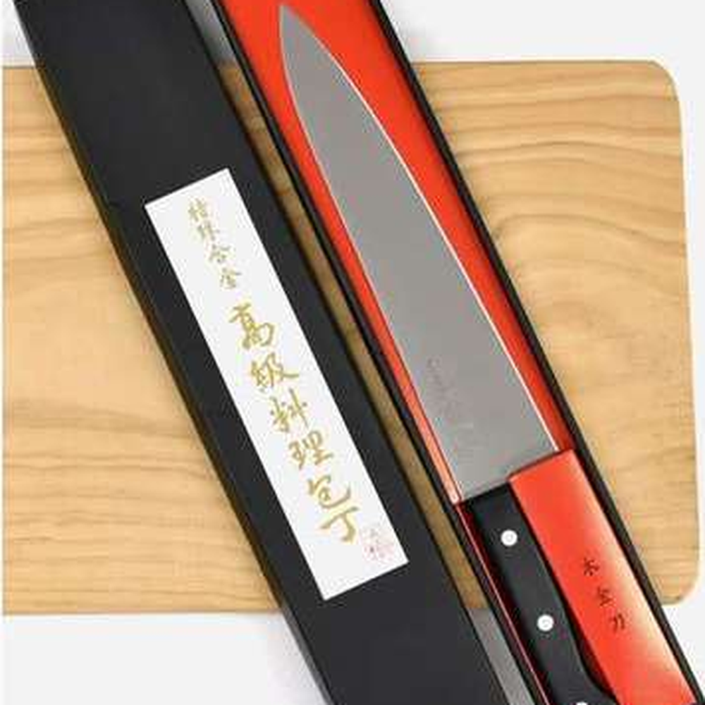 일제강철가정용주방칼 고절삭력업소용쉐프나이프 나무핸들수입/아시아/일본산식도 240mm - 상세 이미지 3