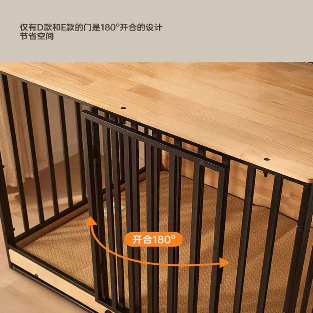 대형견사 켄넬 울타리 철제 하우스 철장 야외 펫 개집 104x75x90 - 상세 이미지 5