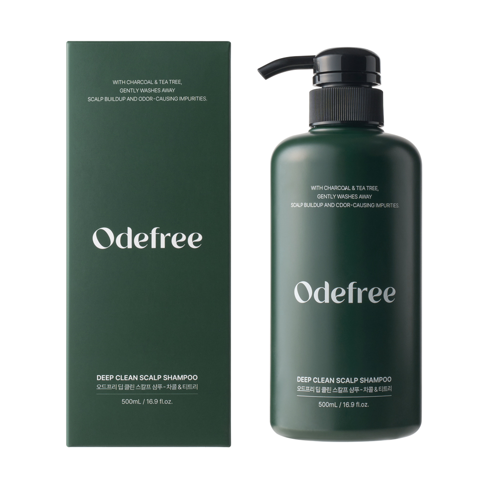 오드프리 딥 클린 바디워시 500ml + 스칼프 샴푸 500ml 체취 냄새 케어 세트 - 상세 이미지 3