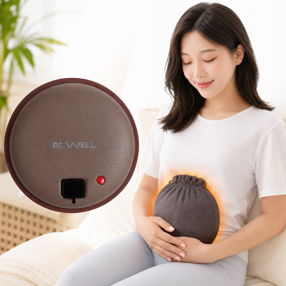 닥터웰 웰스톤 온열 무선 황토 돌 찜질기 HDW-172 (전용 복대 증정) 이미지 6