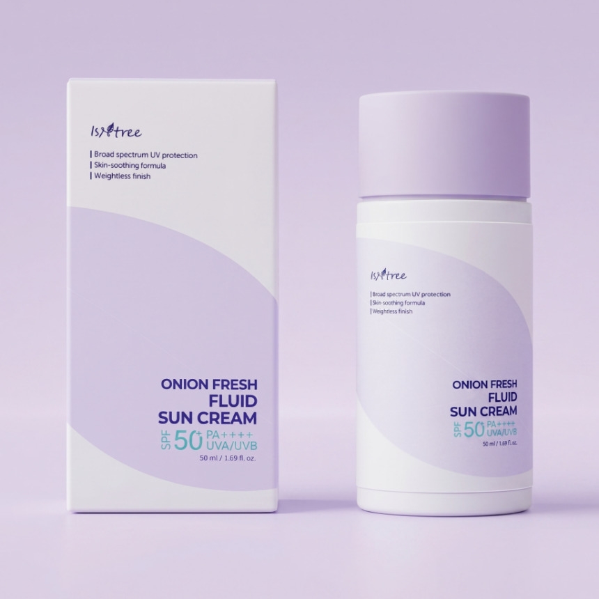 썬크림 이즈앤트리 어니언 프레쉬 플루이드 선크림 50ml, 1개 - 상품 이미지