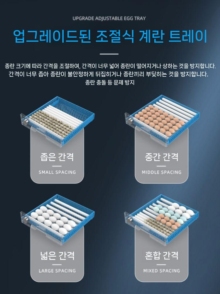 병아리 자동 부화기 조류 달걀 가정용 인큐베이터 24알 - 상세 이미지 5