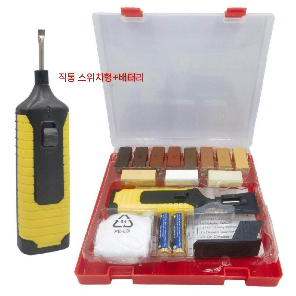 마루바닥보수키트 바닥수리 메꿈제 목재보수 흠집제거 일반형 세트 - 상세 이미지 2