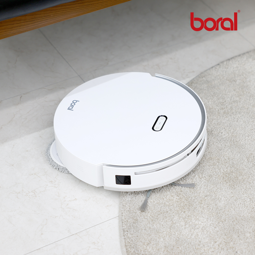 [한정특가] 보랄 Z10 AI 물걸레 로봇청소기 앱연동 모니터링 음성인식 스마트센서 BR-R10W 이미지 8