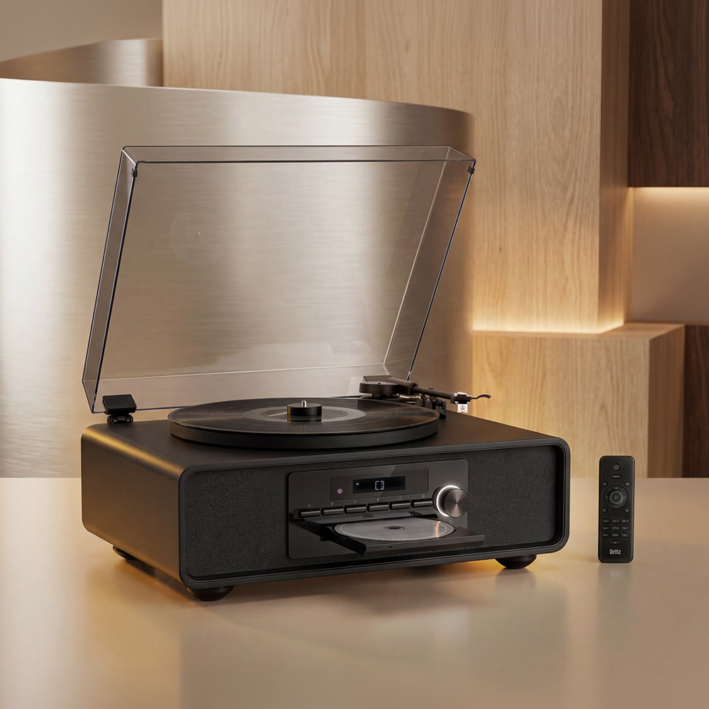 브리츠 LP 턴테이블 오디오 블루투스 스피커 BZ-TP9100 이미지 6