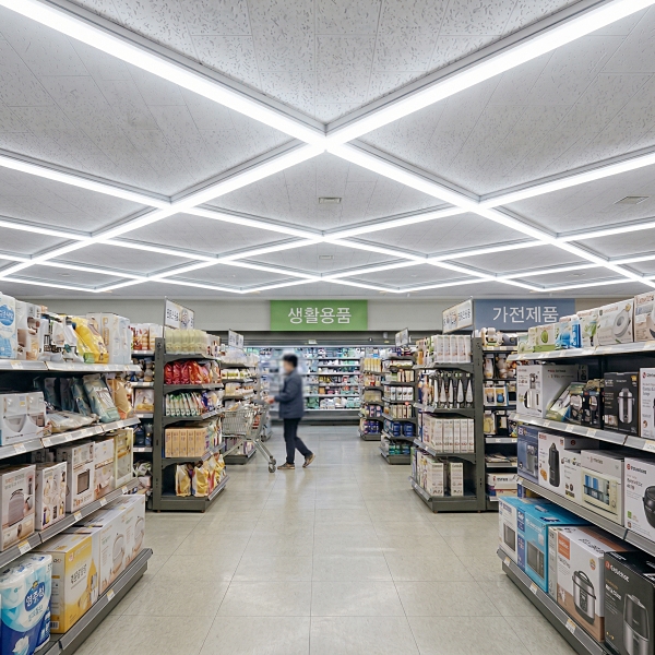 비츠온 LED 멀티 주차장등 V2 60W 1200mm 주광색 레이스웨이 창고 공장등 조명 이미지 7