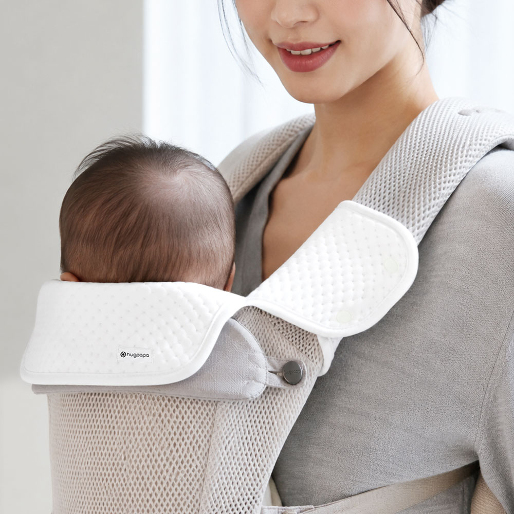 냉감 일체형 아기띠 침받이 - 상세 이미지 2
