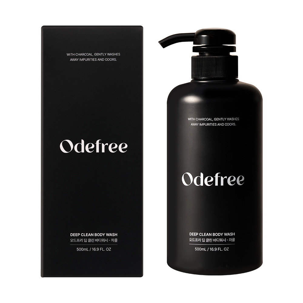 오드프리 딥 클린 바디워시 500ml + 스칼프 샴푸 500ml 체취 냄새 케어 세트 - 상세 이미지 2