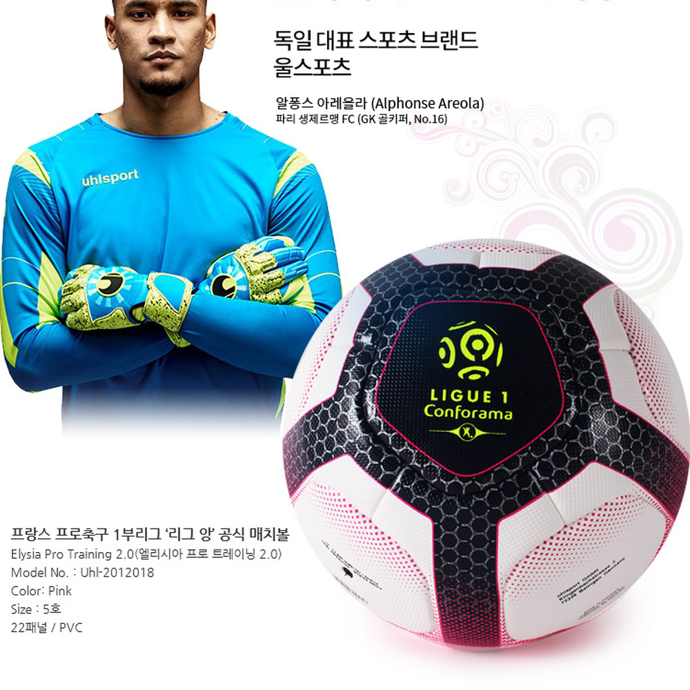 엘리시아훈련용축구공 프랑스리그경기용축구볼 프로용 5호축구공 2.0 - 상세 이미지 3