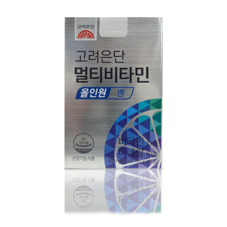 고려은단 멀티비타민 올인원 맨 1560mg X 30정 1개