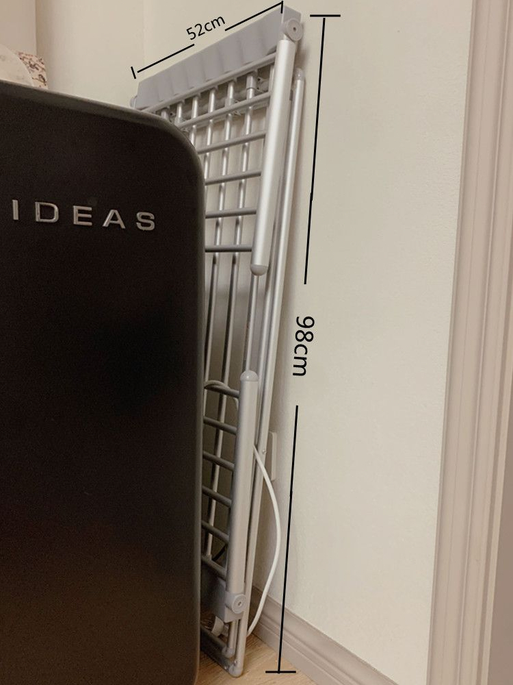온열 건조대 전기 실내 이불 의류 수건 빨래 행거 120W 이미지 6