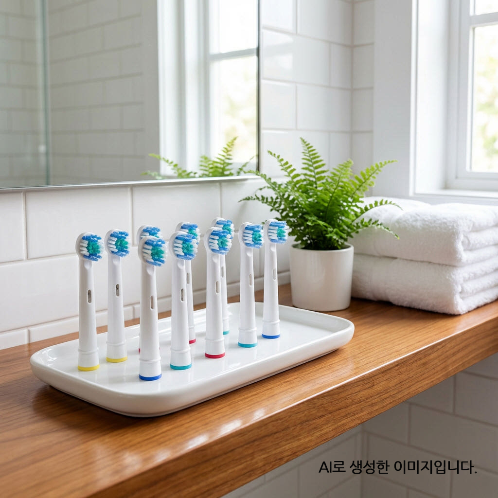호환가능 퓨어미즈키 칫솔모 전동 칫솔 리필 호환모 8개입 이미지 7