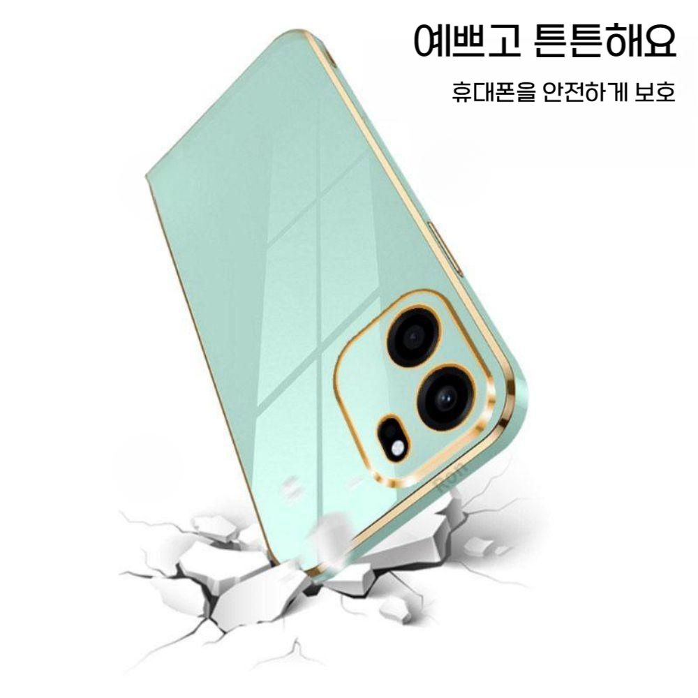 원플러스 노드 CE6 케이스 금도금 베젤 소프트 실리콘 커버 - 상세 이미지 4