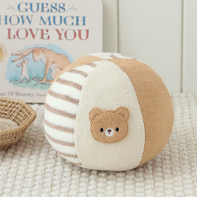 오가닉 베이비 볼 만들기 태교바느질 DIY KIT 곰 토끼 양 말 선택가능 이미지 8