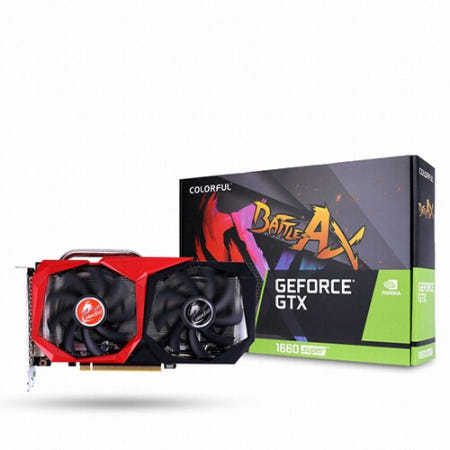 [중고]COLORFUL 지포스 GTX 1660 SUPER 토마호크 D6 6GB