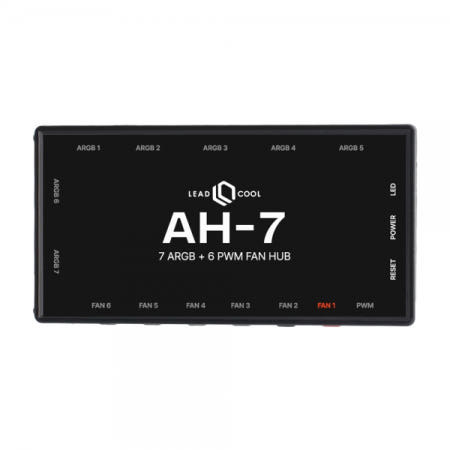 LEADCOOL 리드쿨 AH-7 ARGB PWM 허브