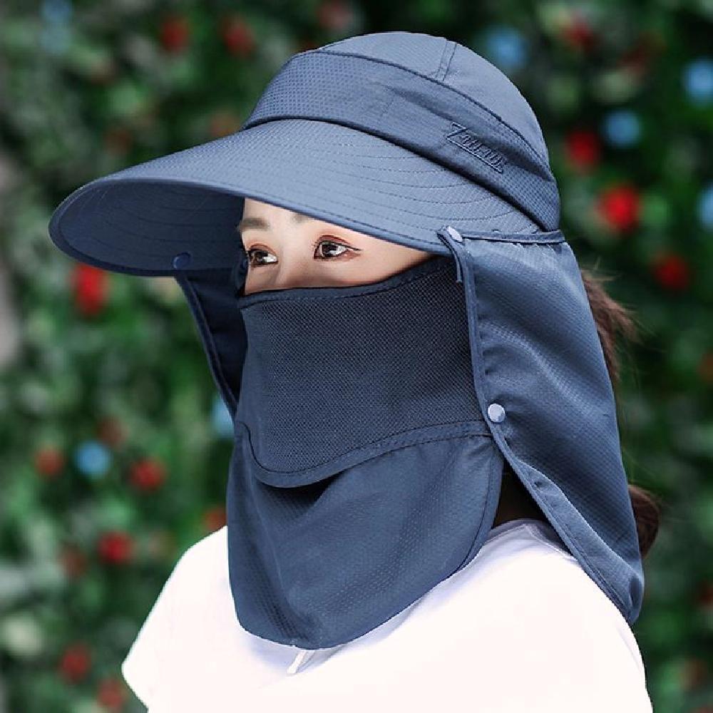 여름 썬캡 농사 작업 밭일 챙모자 햇빛 자외선 차단 농부 모자 이미지 6