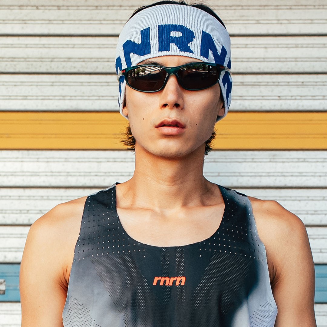 rnrn 스포츠 러닝 헤어밴드 니트 운동 머리띠 헤드밴드 아이스레터링 - 상세 이미지 2