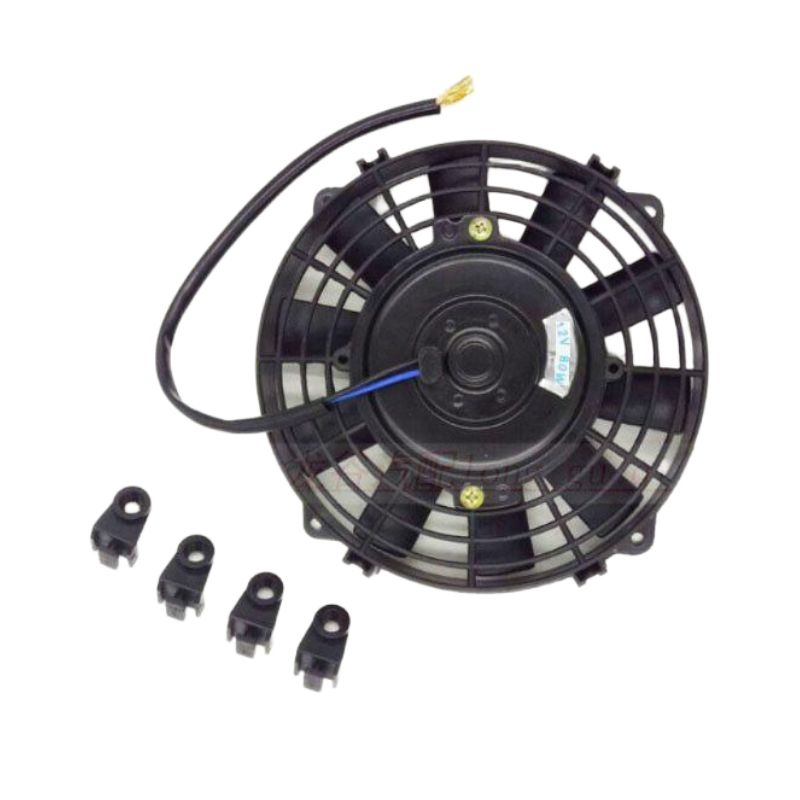 트럭 냉각팬 자동차 시멘 쿨링 휴대용 라디에이터 냉각용 7인치/8인치 12V 80W - 상품 이미지