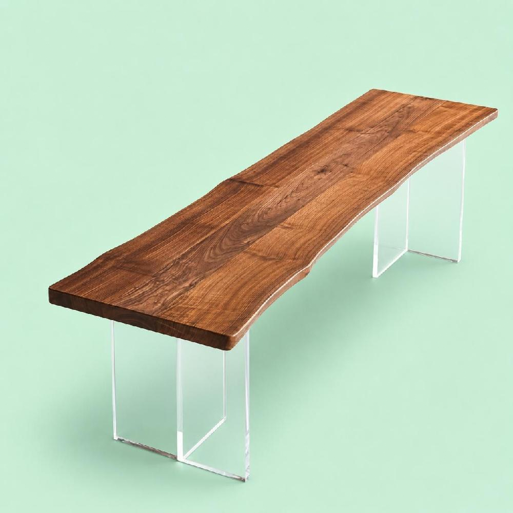 카페 벤치의자 원목 벤치 가구 매장 스툴 나무 현관 80x32x45cm - 상품 이미지