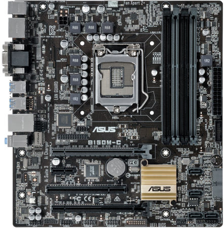 [중고]B150M-C 인텔 B150 메인보드 6세대 7세대 1151소켓 아수스