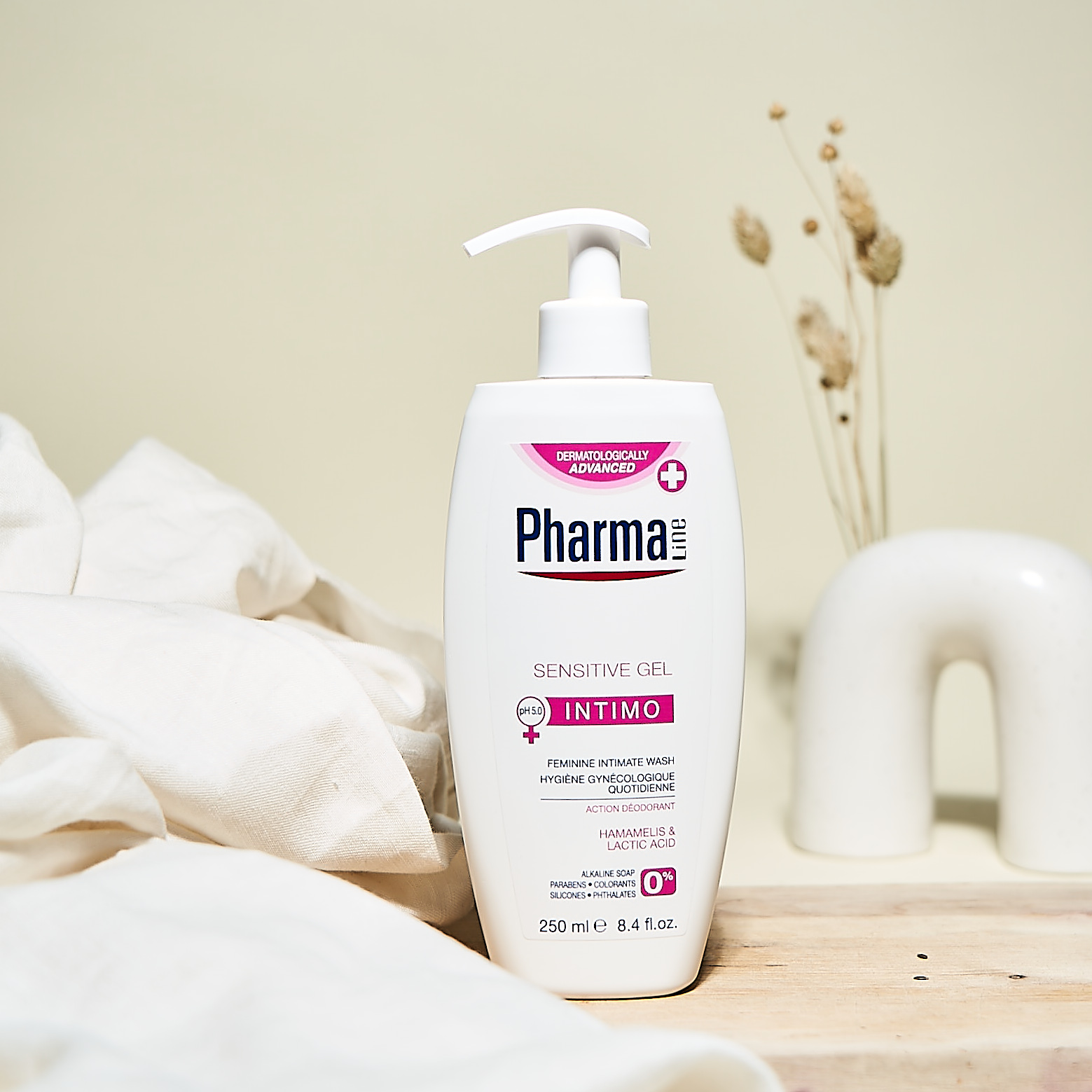 파마라인 약산성 임산부 약국 천연 저자극 질 여성청결제 건조증 250ml, 1개 - 상세 이미지 3