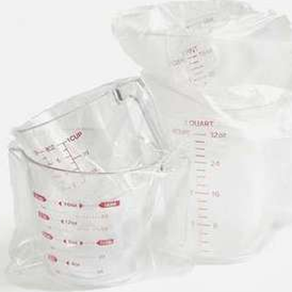 양면눈금정확한계량측정컵 칼라눈금홈베이킹계량컵 PC재질베이커리투명컵 250ml 500ml GF-250 - 상세 이미지 3