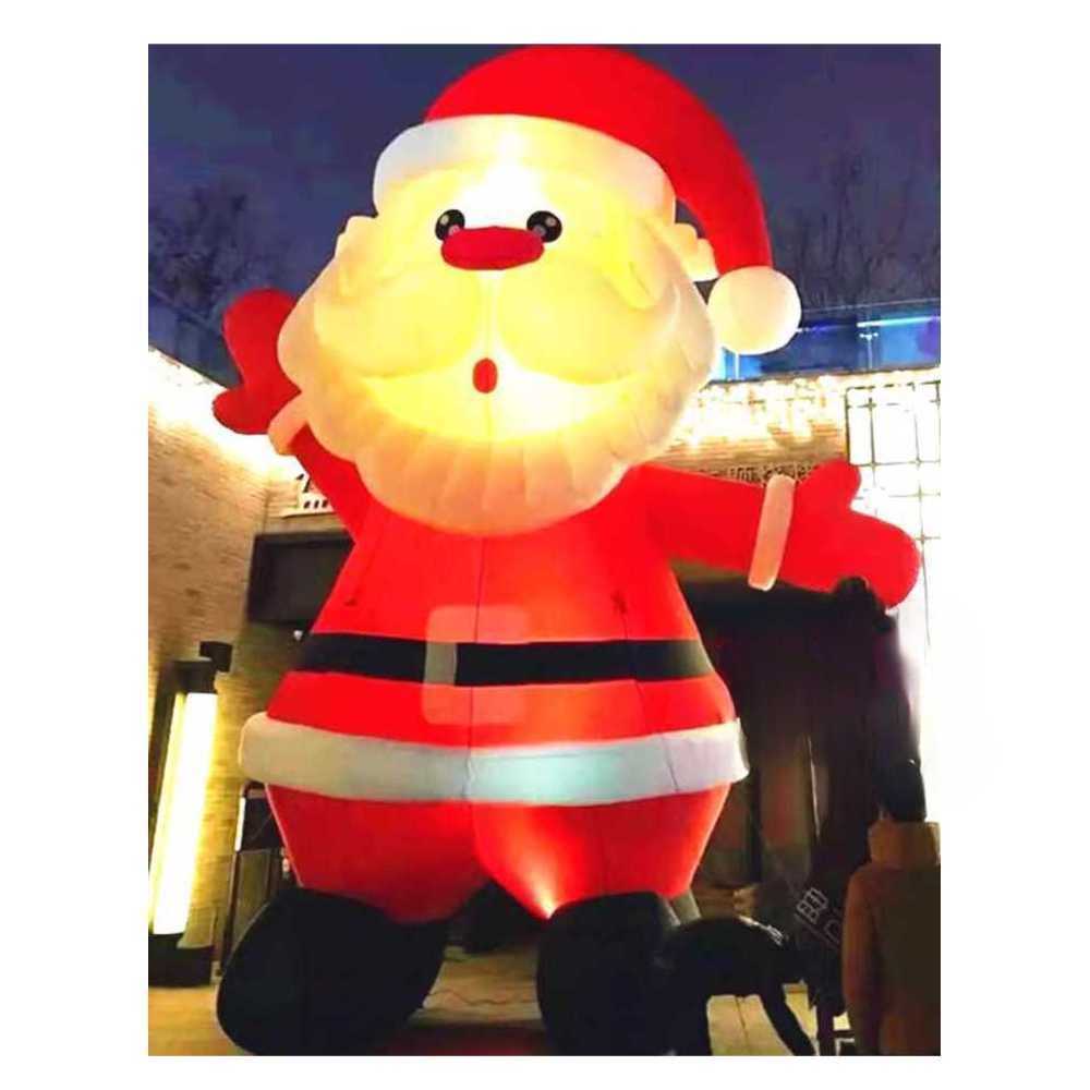 크리스마스 에어산타 할아버지 장식 산타클로스 대형 2m 산타 조명 - 상품 이미지