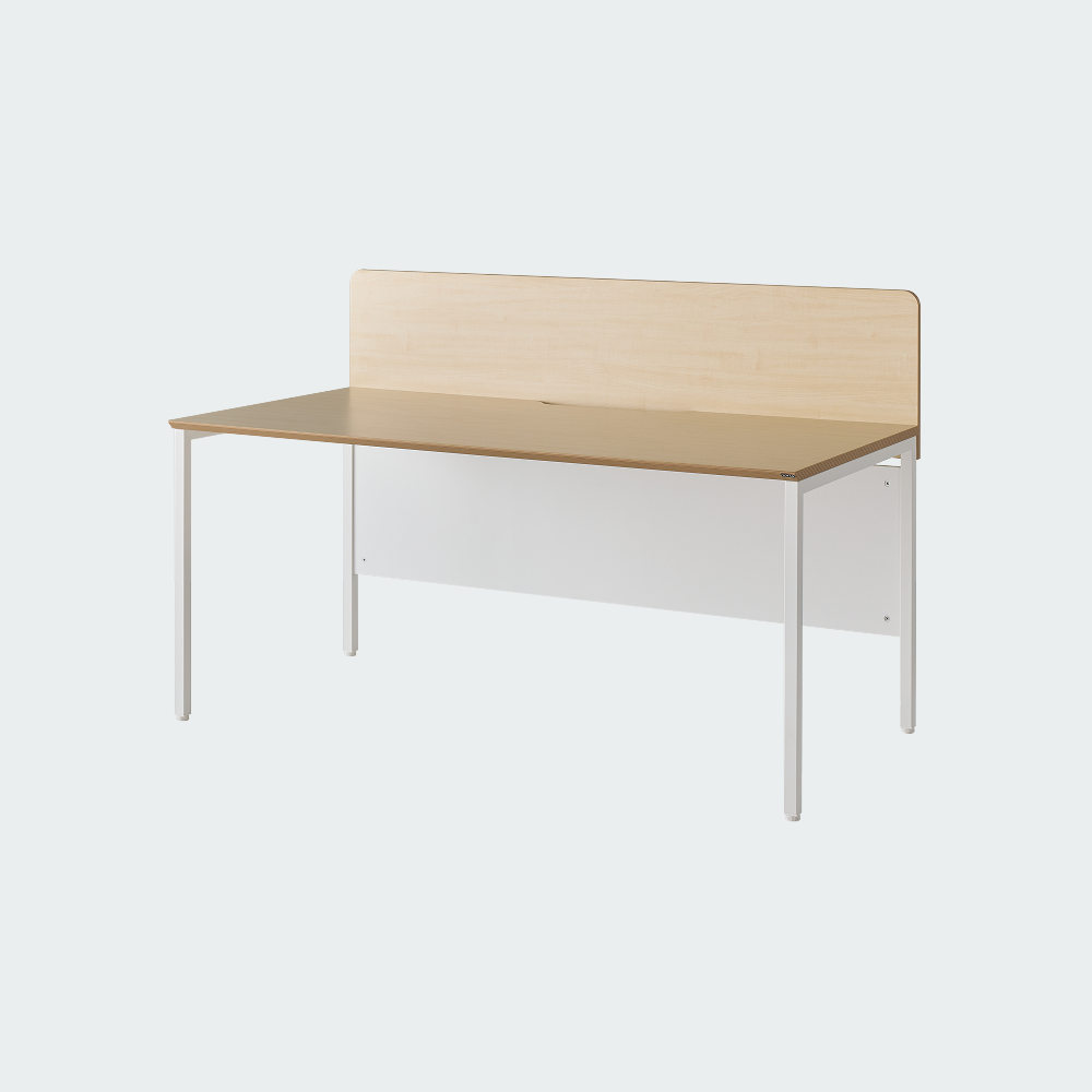 오피스테일 뮤보 책상 목재 스크린 파티션 600x400mm, 메이플 - 상세 이미지 5