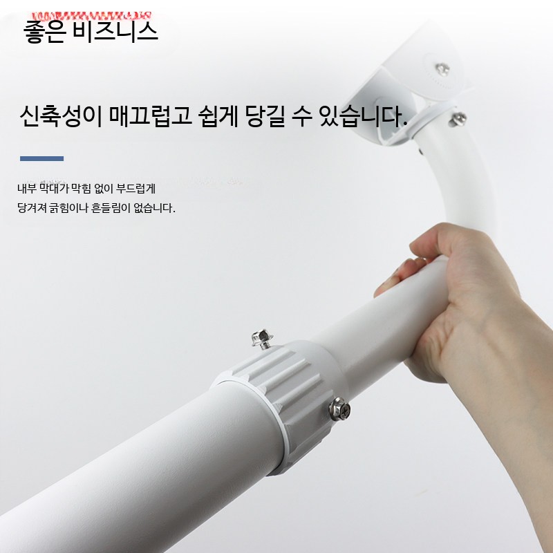 브래킷 폴대 CCTV 거치대 야외 기둥 브라켓 지지대 - 상세 이미지 3