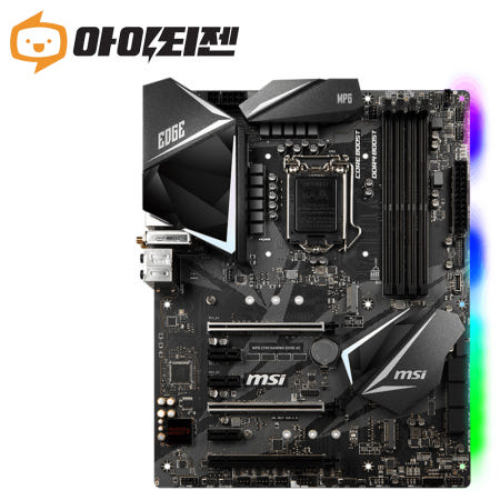 Z390 MSI 게이밍 메인보드 인텔 8세대 9세대 1151v2소켓 MPG Z390 GAMING EDGE AC