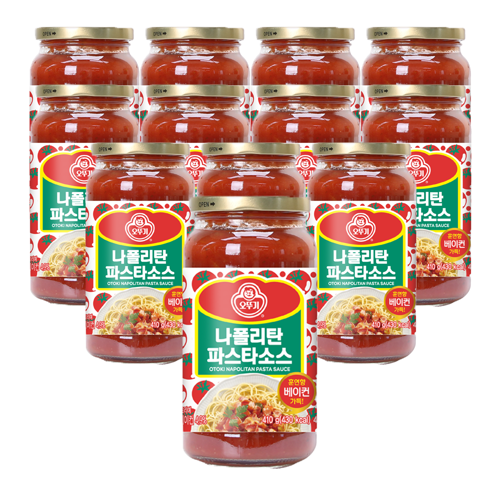 오뚜기 나폴리탄 파스타소스 410g, 12개 - 상품 이미지