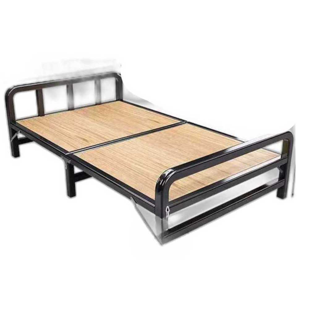 조립식 평상 베란다 원룸 방부목 철제 야외 원목 침대 70cm (1인) - 상세 이미지 2