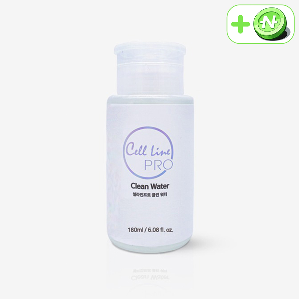 셀라인프로 클린 워터 180ml 펌핑 타입 - 상품 이미지