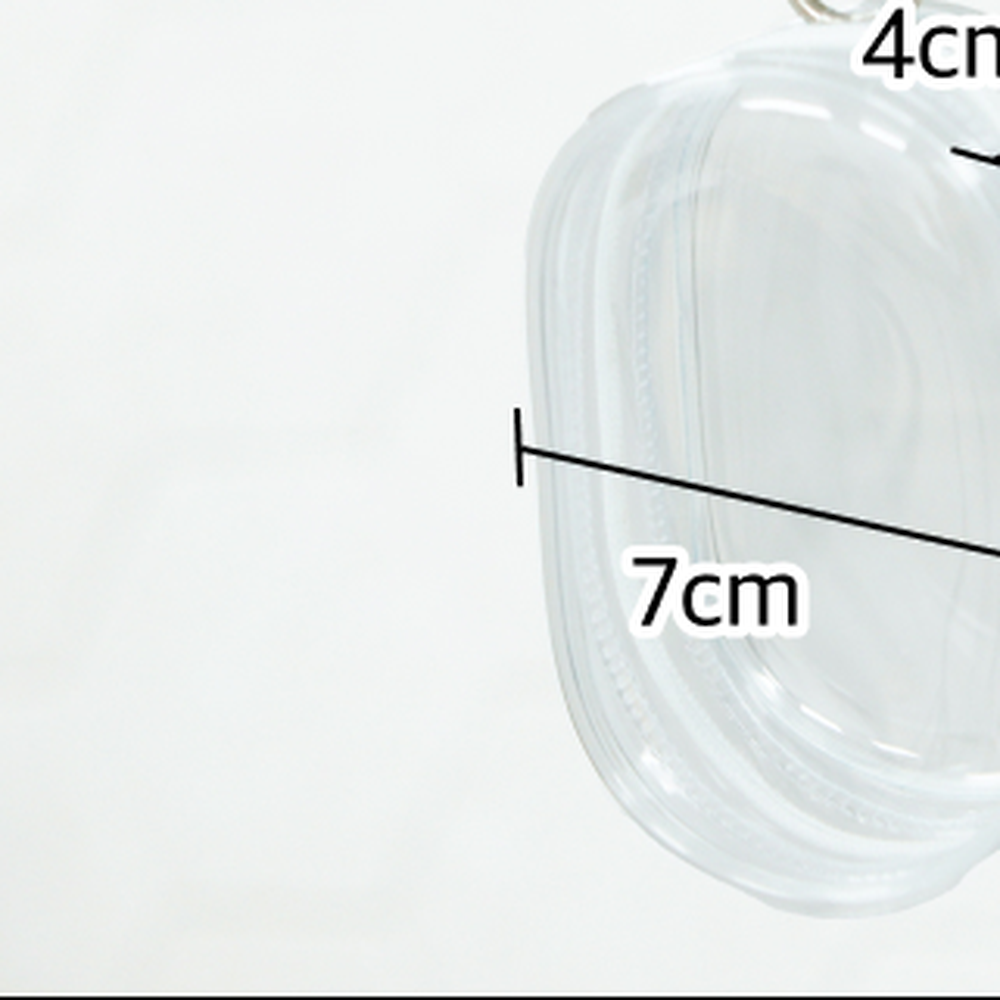 백꾸키링가방악세사리파우치 인형보관키링장식인형파우치 미니사이즈소품수납 10.5cm - 상세 이미지 5