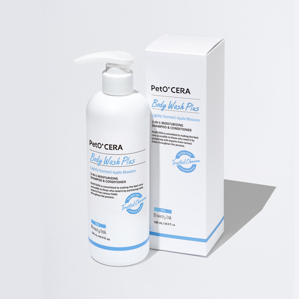 페토세라 강아지 저자극 샴푸 바디워시 플러스, 500ml, 1개 - 상세 이미지 2