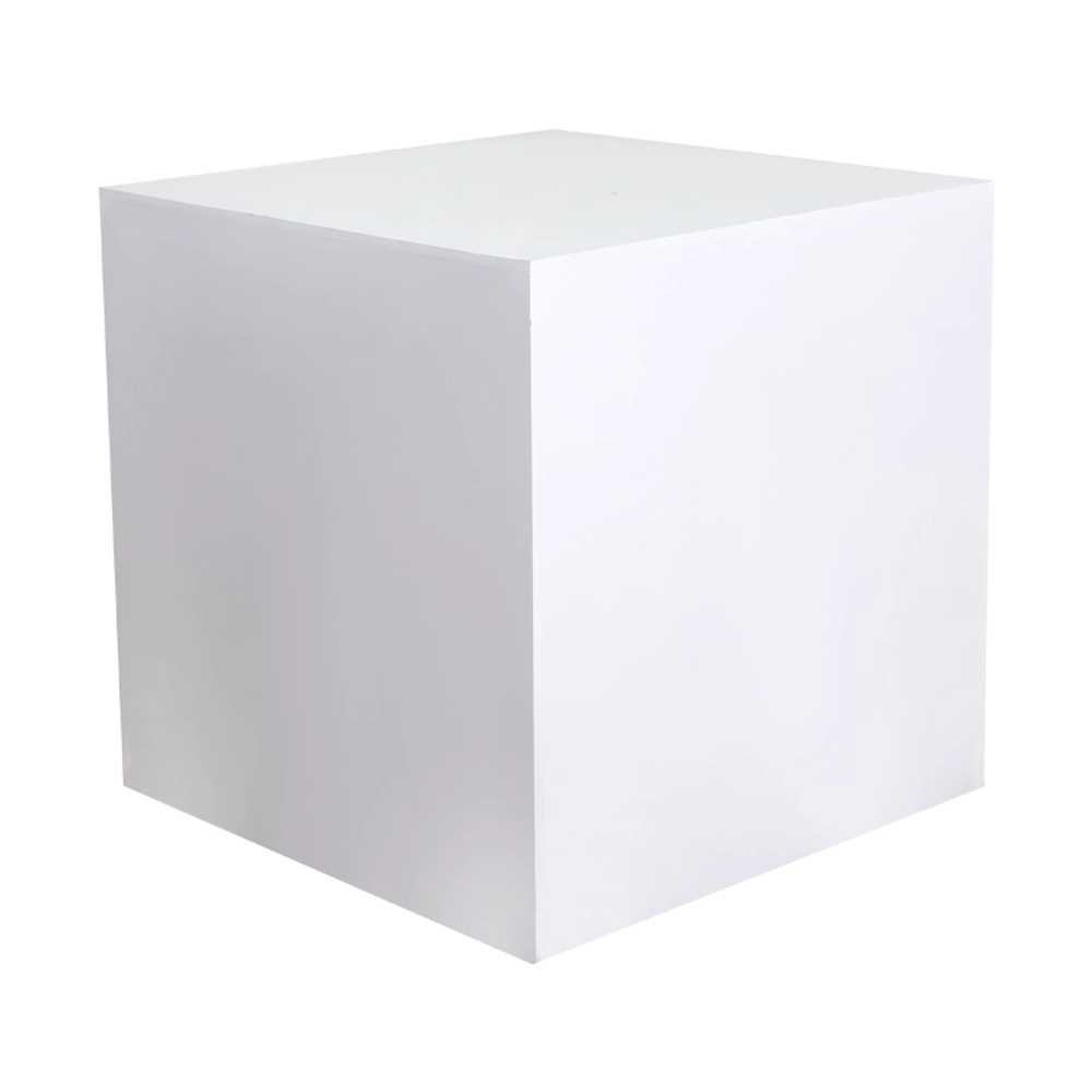 조각 작품 전시대 조형물 촬영 선반 큐브 소품 기둥 20x20x20cm - 상품 이미지
