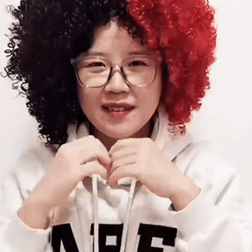 얼굴형커버축하공연 풍성한컬러생일파티뽀글이가발 귀여움두배파티가발 - 상세 이미지 4