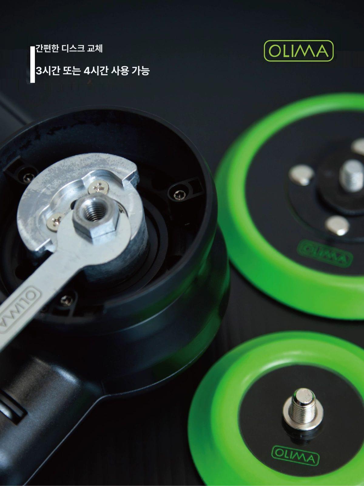 무선 광택기 자동차 왁싱 폴리싱 소형 패드 충전식 세트 블랙 무선 왁싱 기계 패키지 A - 상세 이미지 2