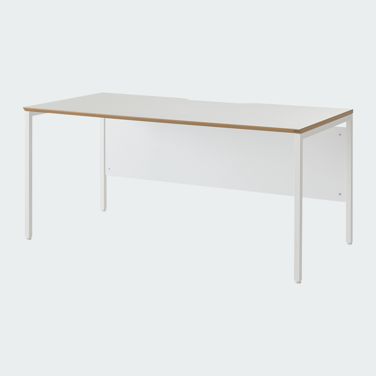 오피스테일 뮤보 D600 회의실 연결식 책상 탁자 1200x600mm, 백색/화이트다리 - 상품 이미지