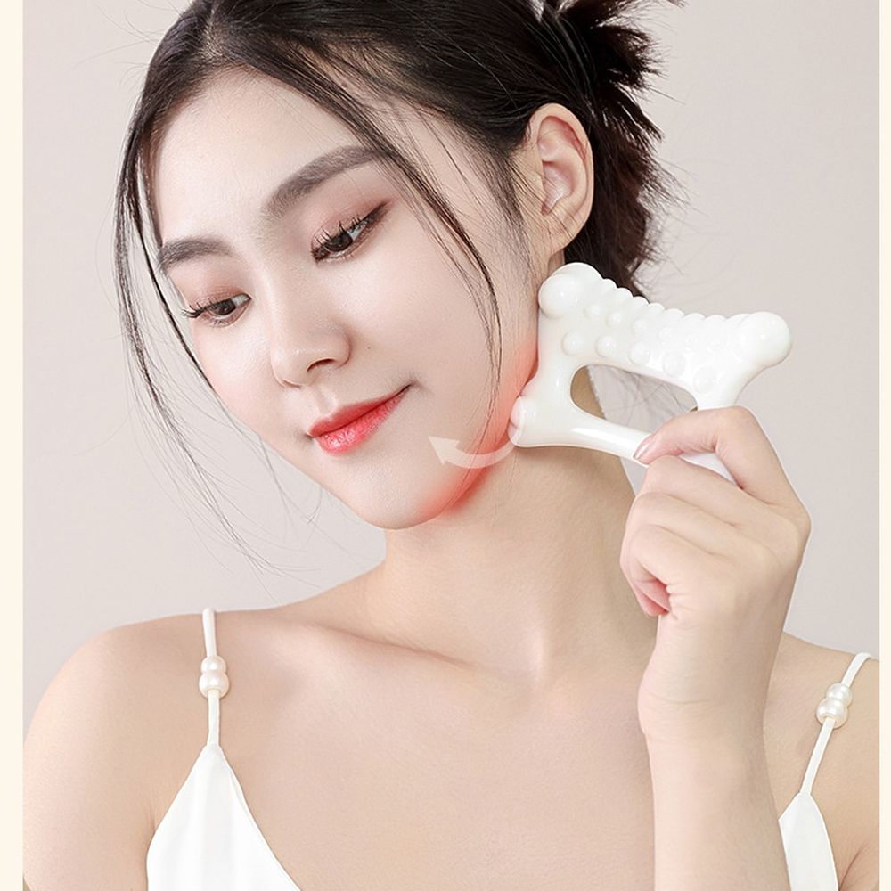 인체공학얼굴관리괄사 그립감좋은마사지기 피부관리셀프케어림프마사지 - 상세 이미지 3