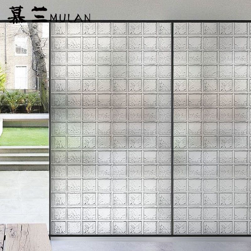 반투명 시트지 스티커 유리블럭 불투명 욕실 사무실 A 70x130cm - 상세 이미지 4