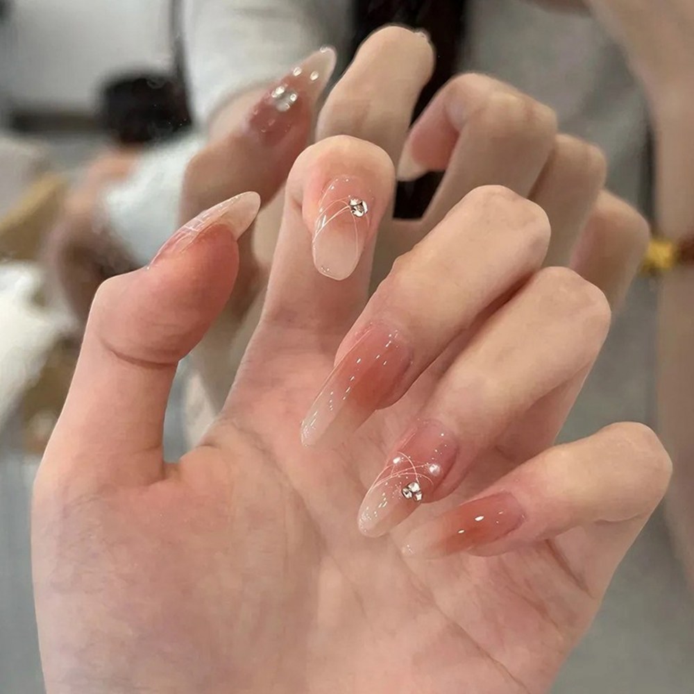 네일팁 패션 셀프 네일디자인 붙이는 인조손톱 - 상세 이미지 3