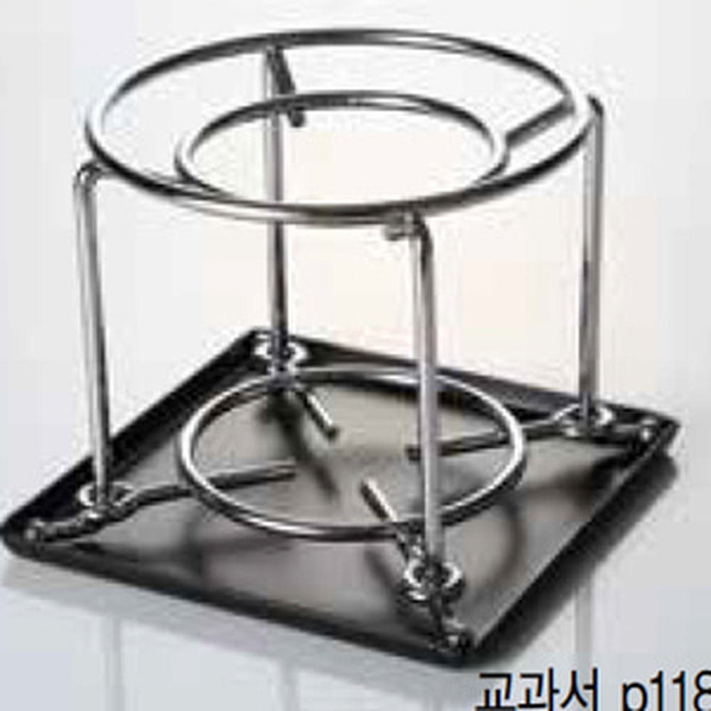실버받침대 스텐실험용안전삼발이 견고한과학실험삼발이 - 상세 이미지 3