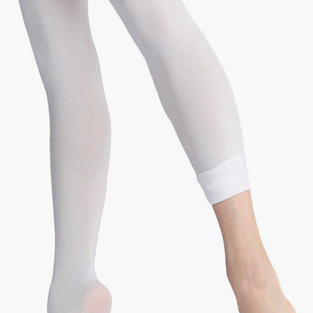 듀얼스타일발레타이즈 미끄럼방지토슈즈착용홀타이즈 무용복장발레스타킹 77cm - 상세 이미지 3