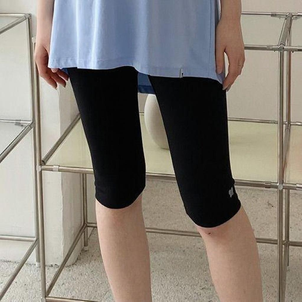 블룸마터니티 슬림 5부 임산부요가바지 임부복 임산부요가복 - 상품 이미지
