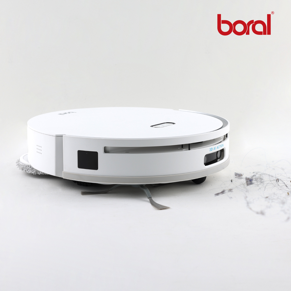 [한정특가] 보랄 Z10 AI 물걸레 로봇청소기 앱연동 모니터링 음성인식 스마트센서 BR-R10W - 상세 이미지 4
